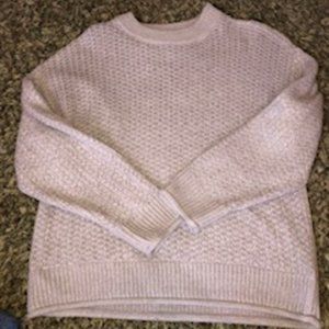 lavender knitted sweater